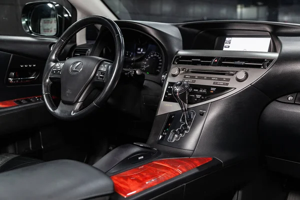 Одесса Російська Федерація Березня 2019 Lexus 350 Закри Dashboard Спідометр — стокове фото