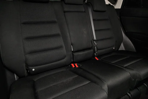 Novosibirsk Russia March 2019 Mazda Close Rear Seats Photography Modern — Stock Photo, Image