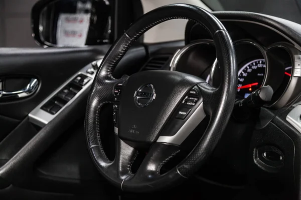 Одесса Російська Федерація Березня 2019 Nissan Мурано Закри Dashboard Спідометр — стокове фото