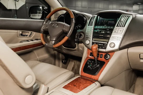 Novosibirsk Rusland Mei 2019 Lexus 300 Close Van Het Dashboard — Stockfoto