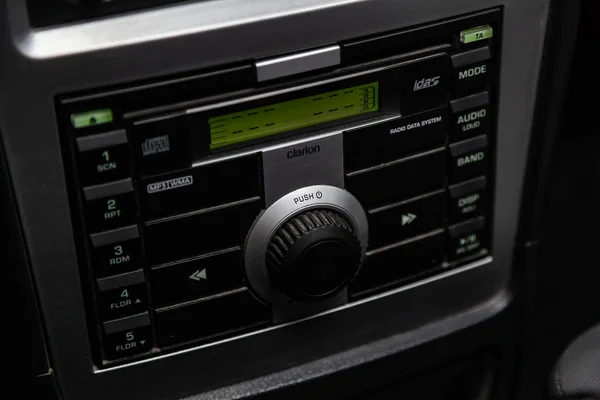 Novosibirsk Russia May 2019 Daewoo Nexia Close Dashboard Player Photography — Stock Photo, Image