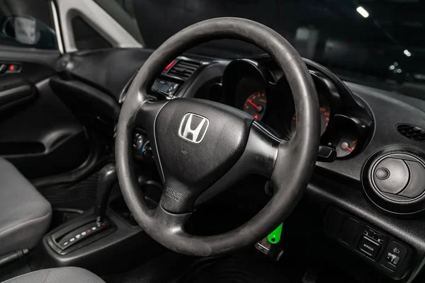 Novosibirsk Russia May 2019 Honda Partner Close Dashboard Speedometer Tachometer — Stock Photo, Image