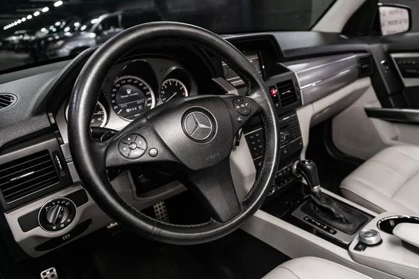 Novosibirsk Russland Mai 2019 Mercedes Benz Glk Class Nahaufnahme Von — Stockfoto