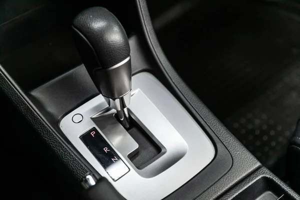 Close Accelerator Handle Buttons Automatic Transmission Gear Car Car Interior — Stock Photo, Image