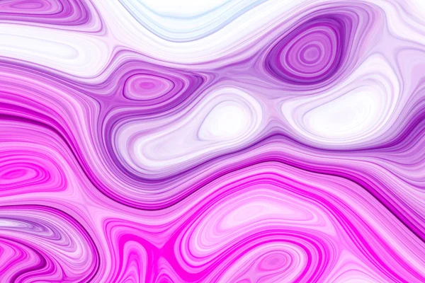 Multicolor Digital Abstract Creative Background Made Curved Pink Shapes — Stock Photo, Image
