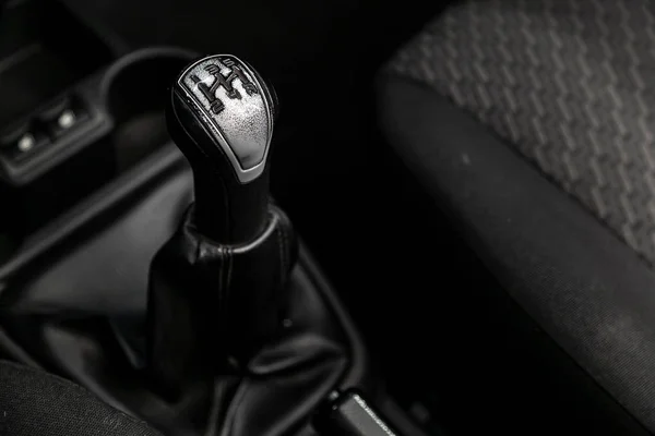 Automatic Gear Stick Modern Car Automatic Transmission Gear Car Car — Stock Photo, Image