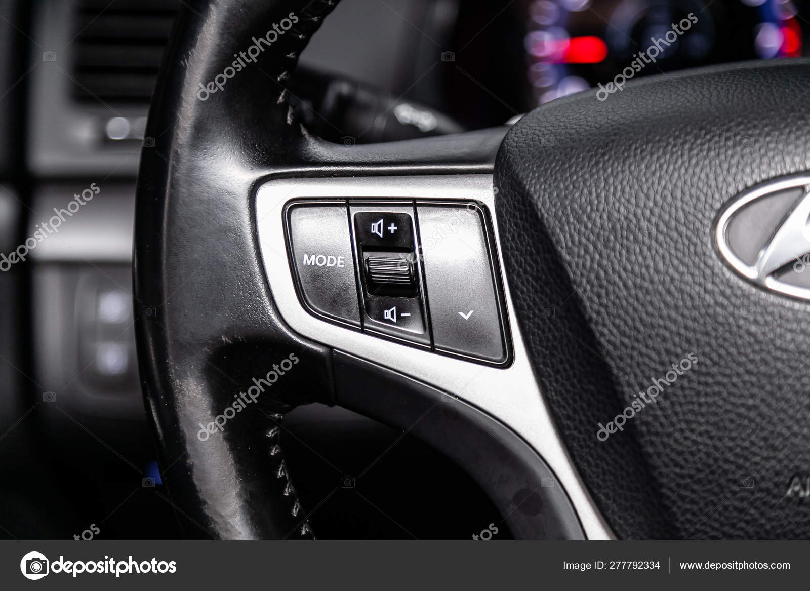 Novosibirsk Russia June 2019 Hyundai I40 Close Multiwheel