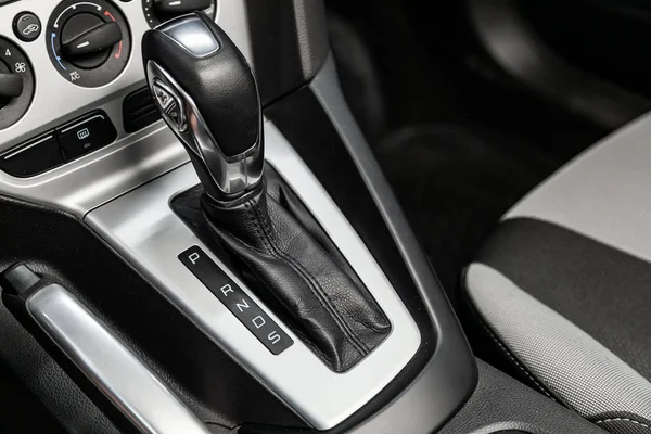 Novosibirsk Russia June 2019 Ford Focus Close Accelerator Handle Buttons — Stock Photo, Image