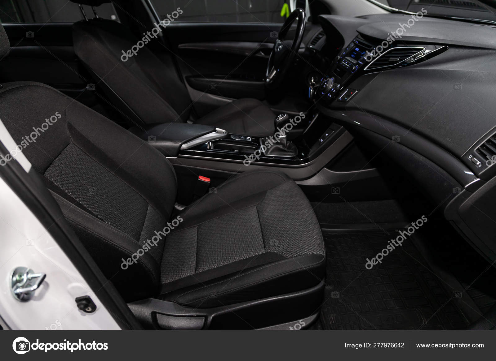 Novosibirsk Russia June 2019 Hyundai I40 Close Dashboard