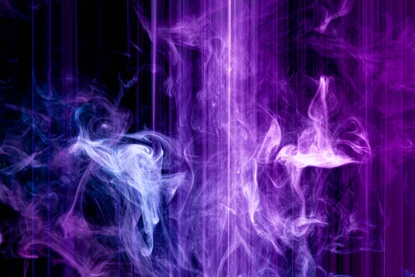 插图几何中的抽象烟雾和几何线背景艺术 酷T恤的莫卡普 — 图库照片