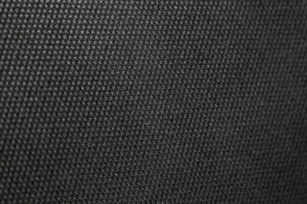 Close Black Car Seat Trim Soft Rough Carbon Fabric Texture — Stock Photo, Image