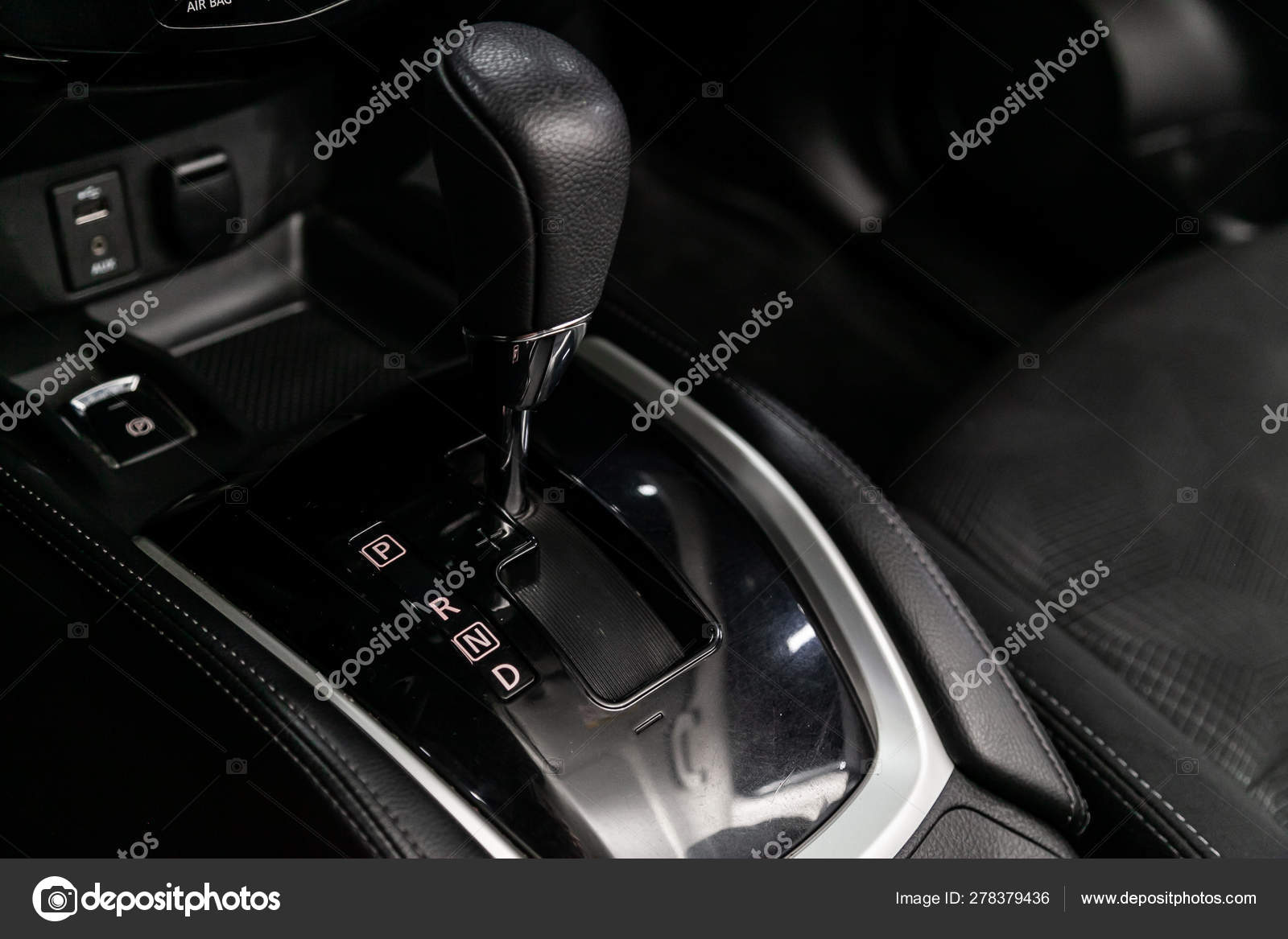 Novosibirsk Russia June 2019 Nissan Trail Close Accelerator