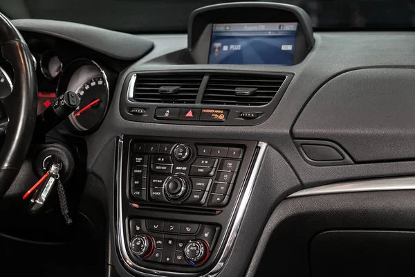 Novosibirsk Rusland Juli 2019 Opel Mokka Close Van Het Dashboard — Stockfoto