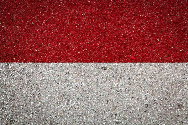 National Flag Indonesia Stone Background Concept National Pride Symbol Country — Stock Photo, Image