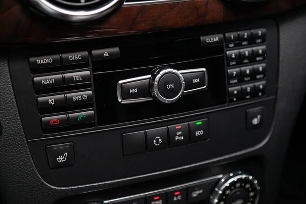 Novosibirsk Rusia Julio 2019 Mercedes Benz Glk Class Panel Control —  Fotos de Stock