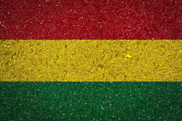 Bandiera Nazionale Della Bolivia Uno Sfondo Pietra Concetto Orgoglio Nazionale — Foto Stock