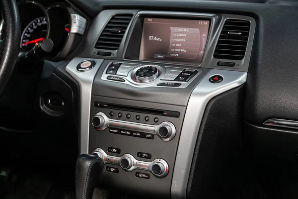 Novosibirsk Rusland Juli 2019 Nissan Murano Close Van Het Dashboard — Stockfoto