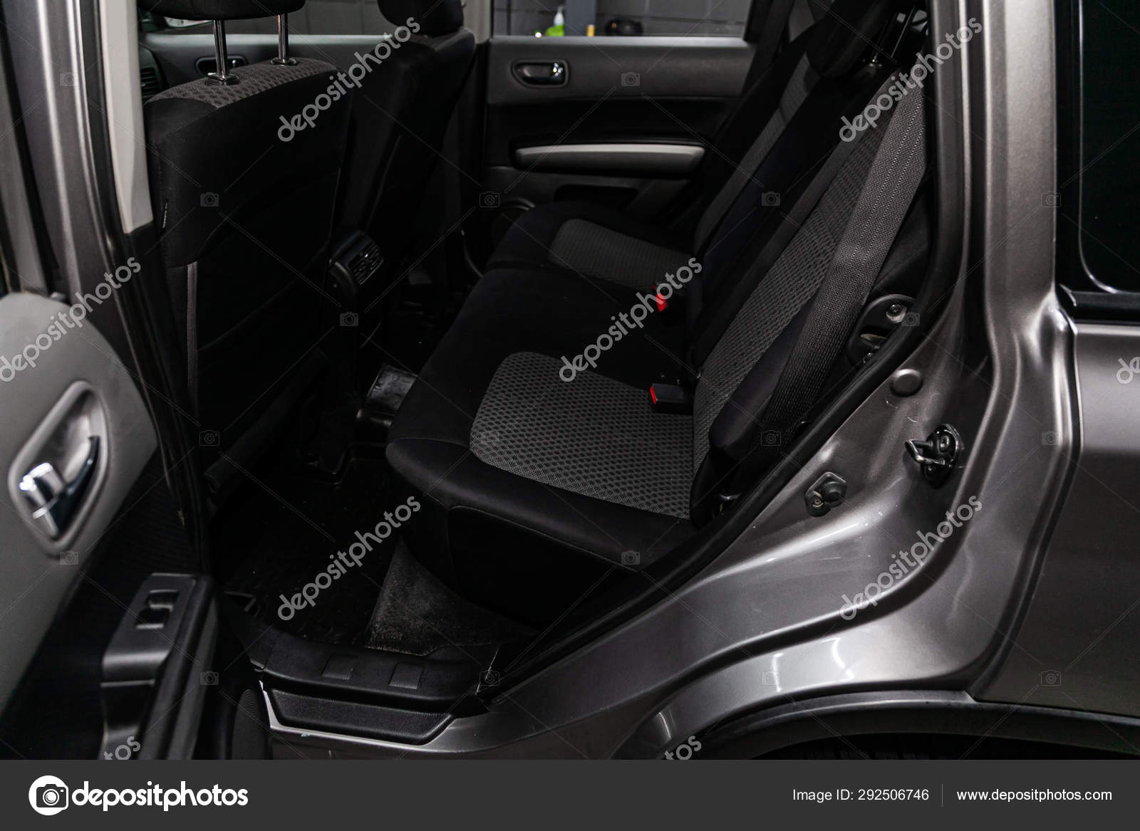 Novosibirsk Russia July 2019 Nissan Trail Close Black Rear