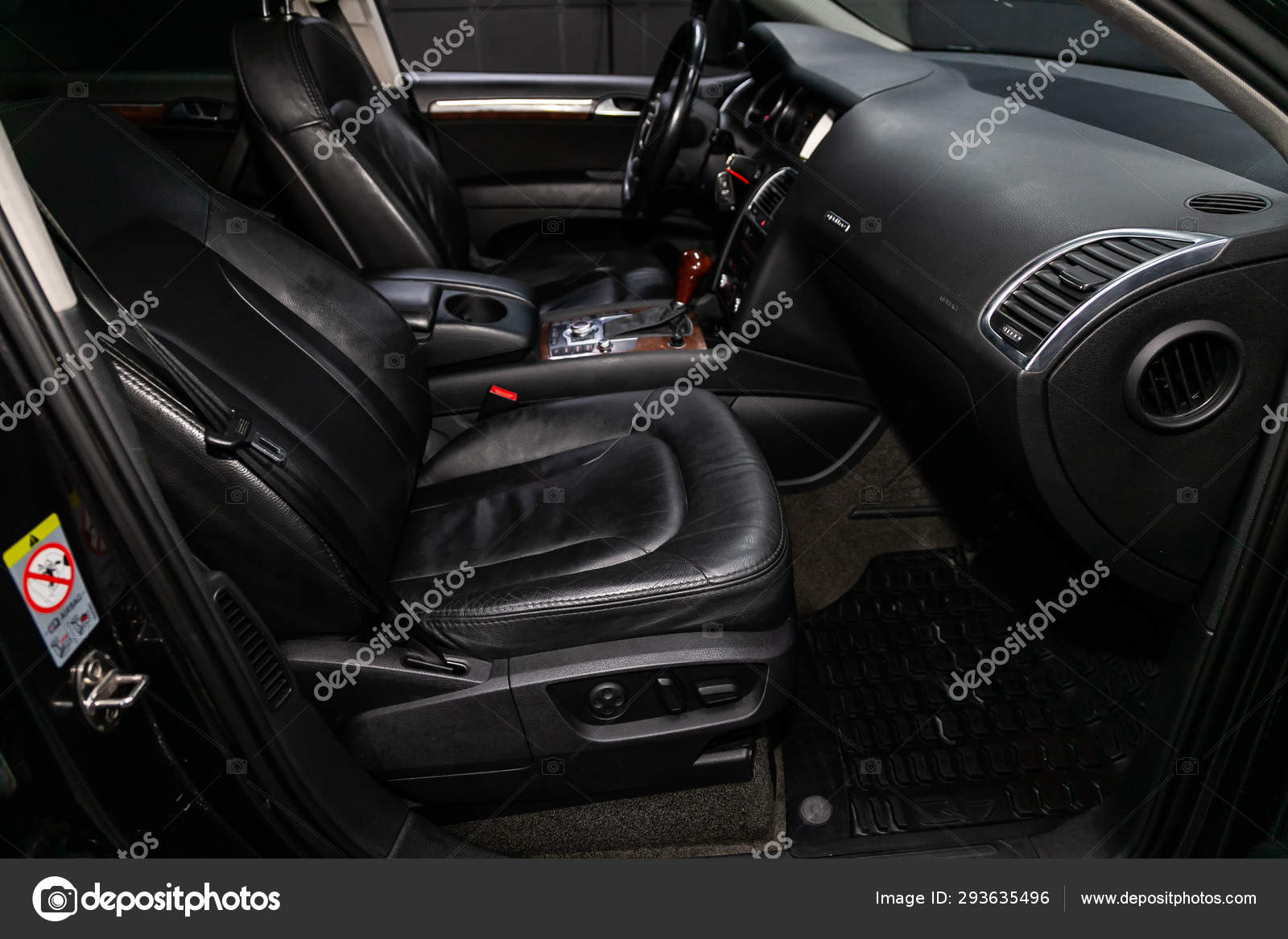 Novosibirsk Russia July 2019 Audi Close Dashboard Player