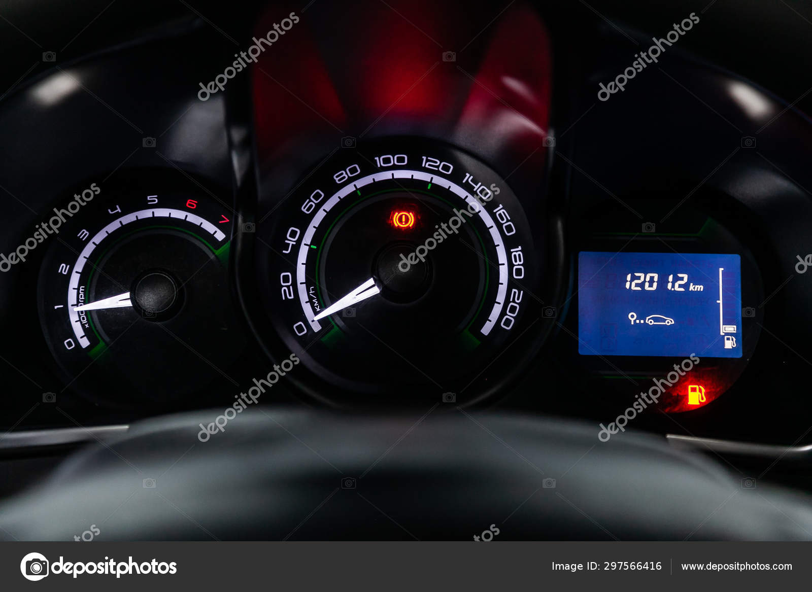 car dashboard odometer