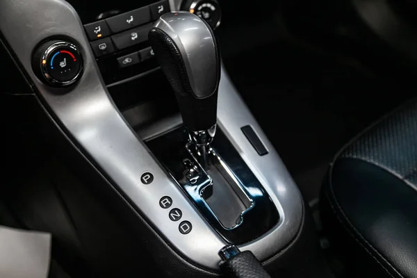 Novosibirsk Rusia Agosto 2019 Chevrolet Cruze Hand Gear Shift Transmisión — Foto de Stock