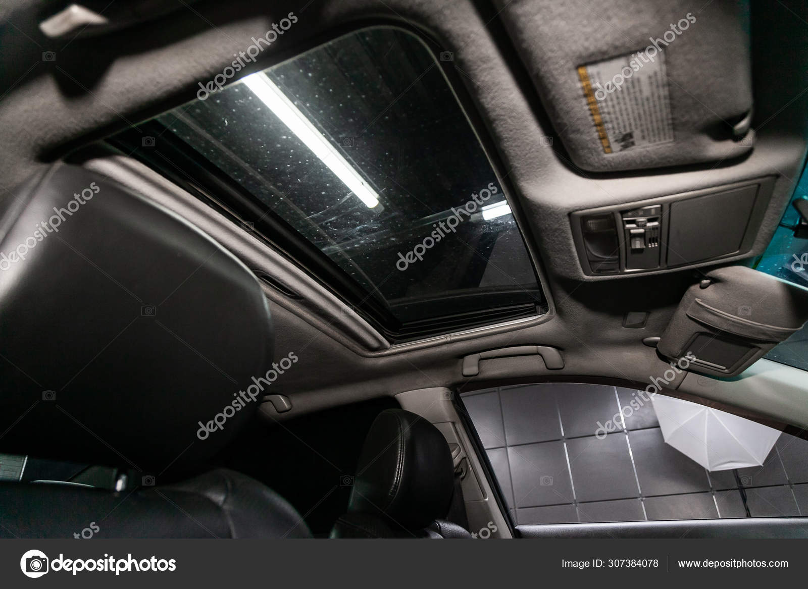 Novosibirsk Russia August 2019 Toyota Camry Leather Interior