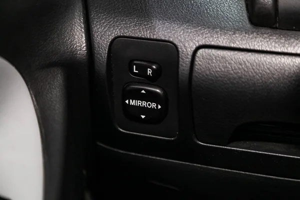Novosibirsk Rusia Agosto 2019 Toyota Camry Botones Control Interruptor Espejo — Foto de Stock