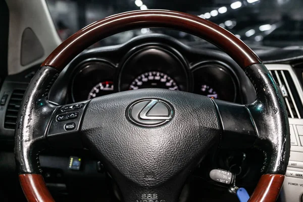 Novosibirsk Rusland Augustus 2019 Lexus 300 Close Van Het Dashboard — Stockfoto