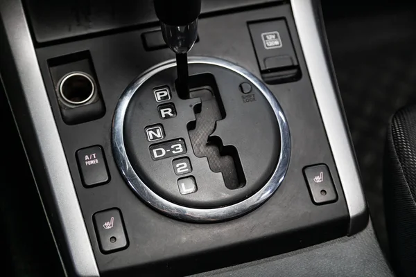 Novosibirsk Russia September 2019 Suzuki Grand Vitara Gear Shift Seat — Stock Photo, Image