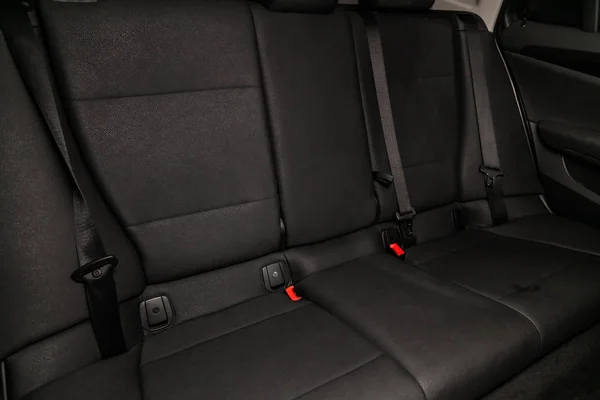 Novosibirsk Rusia Septiembre 2019 Bmw Diseño Interior Asientos Para Pasajeros — Foto de Stock