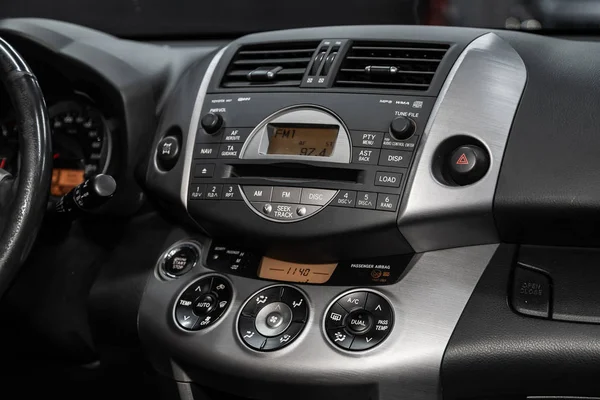 Novosibirsk Rusland Oktober 2019 Toyota Rav Close Van Het Dashboard — Stockfoto