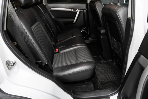 Novosibirsk 2019 Chevrolet Captiva Leather Internal Design Car Passenger Driver — 스톡 사진