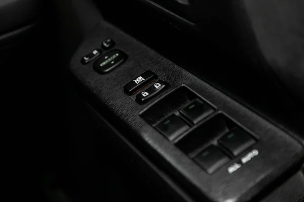 Novosibirsk Rusko Září 2019 Toyota Noah Close Door Control Panel — Stock fotografie