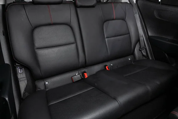 Novosibirsk Rússia Maio 2020 Kia Picanto Carro Comfort Dentro Interior — Fotografia de Stock