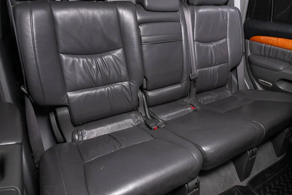 Novosibirsk Rússia Junho 2020 Lexus Gx470 Comfort Carro Dentro Interior — Fotografia de Stock