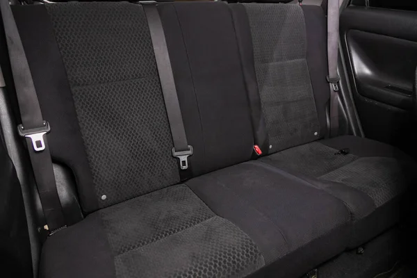 Novosibirsk Russia June 2020 Toyota Matrix Rear Seat Passengers Black — Stock Photo, Image