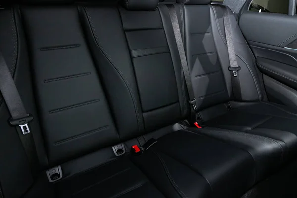 Novosibirsk Russia April 2020 Mercedes Benz Gle Class Rear Seat — Stock Photo, Image