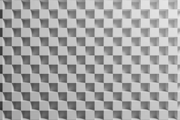 Illustration Motif Géométrique Carreaux Blancs Des Pyramides Échiquier Inhabituel Impression — Photo