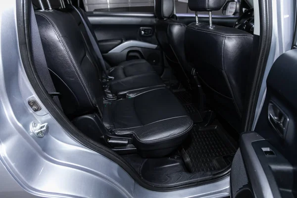 Novosibirsk Rússia Junho 2020 Citroen Crosser Carro Comfort Dentro Interior — Fotografia de Stock