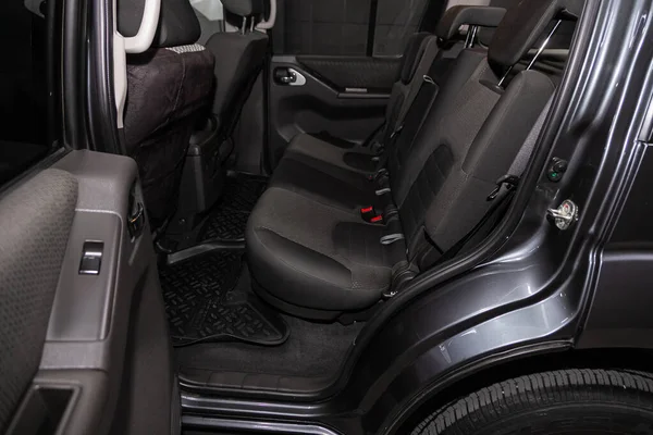 Novossibirsk Russie Juin 2020 Nissan Pathfinder Voiture Confort Intérieur Intérieur — Photo