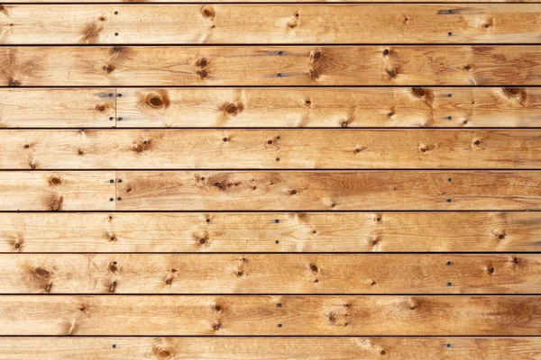 Close Brown Horizontal Wooden Wall Painted Very Long Time Paint — Stock Photo, Image