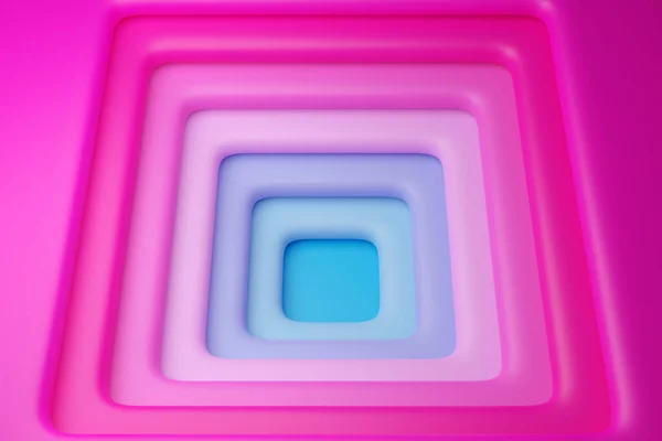 Illustration Rangées Cubes Colorés Ensemble Gomme Mâcher Modèle Parallélogramme Technologie — Photo
