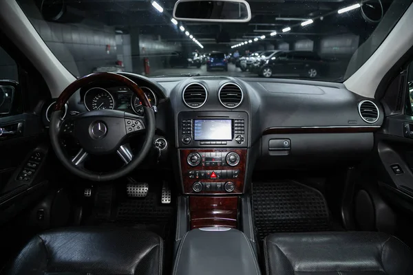 Novossibirsk Russie Juillet 2020 Mercedes Benz Class Intérieur Voiture Prestige — Photo