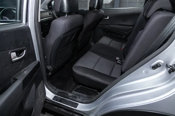 Novosibirsk Rusia Julio 2020 Ssangyong Action Asiento Trasero Para Pasajeros — Foto de Stock