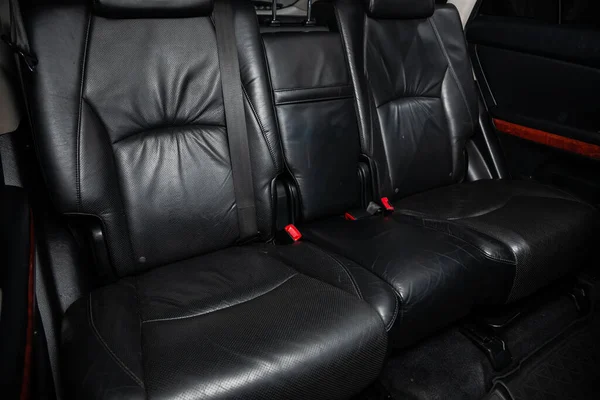 Novosibirsk Rusia Julio 2020 Lexus 350 Coche Comfort Dentro Interior —  Fotos de Stock