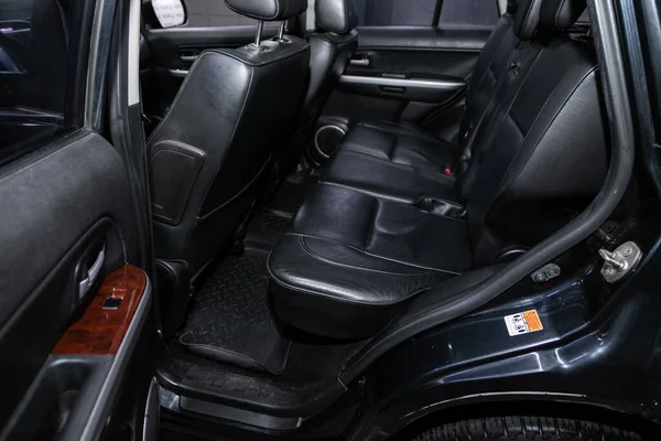 Novosibirsk Rusia Agosto 2020 Suzuki Grand Vitara Asiento Trasero Para — Foto de Stock