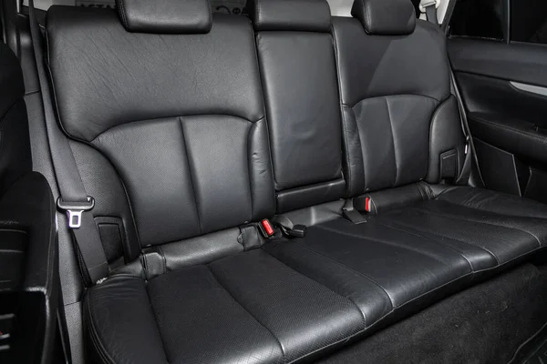 Novosibirsk Rusia Agosto 2020 Subaru Outback Asiento Trasero Para Pasajeros —  Fotos de Stock