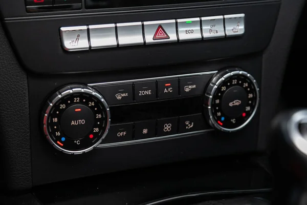 Novosibirsk Russia August 2020 Mercedes Benz Class Vehicle Interior Visible — 图库照片