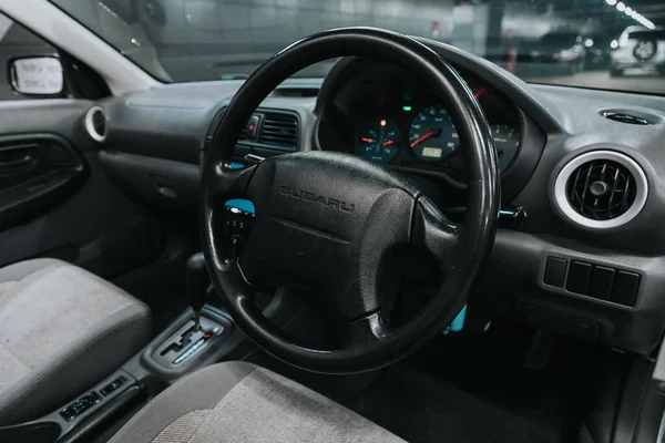 Nowosybirsk Rosja Września 2020 Subaru Impreza Szczegóły Kabiny Kabiny Pilota — Zdjęcie stockowe