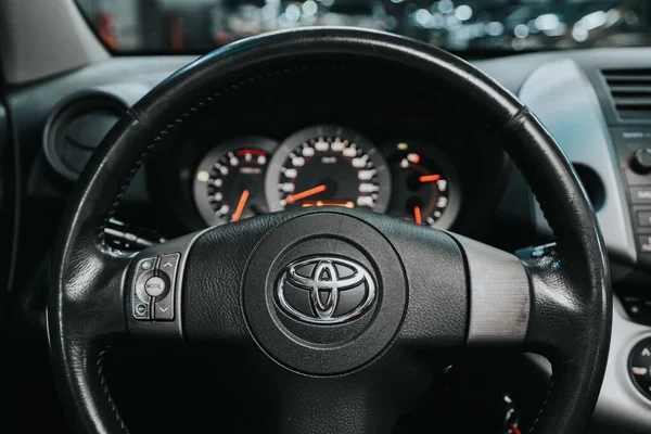 Novosibirsk Russia September 2020 Toyota Rav Salon New Stylish Car — Stock Photo, Image